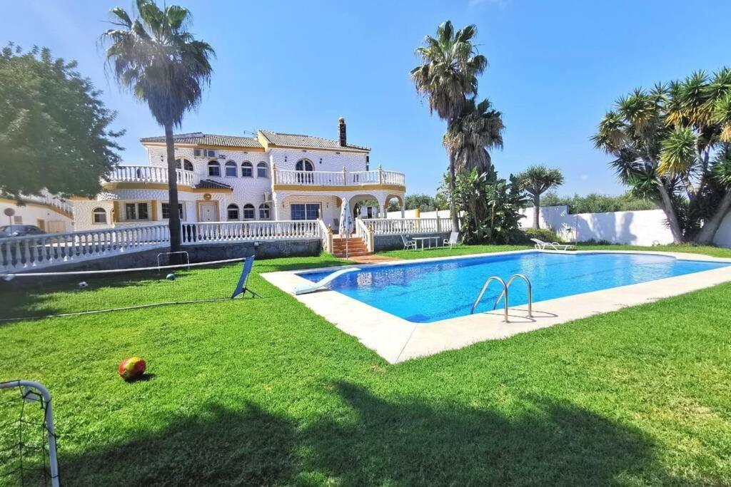 Villa Grande Piscine 5 Min De La Mer 말라가 외부 사진
